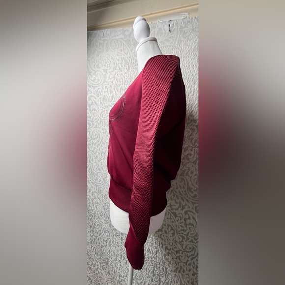 Only True Streetware, Disney Minnie Mouse, sweatshirt,  Kids small, Maroon - Picture 4 of 7